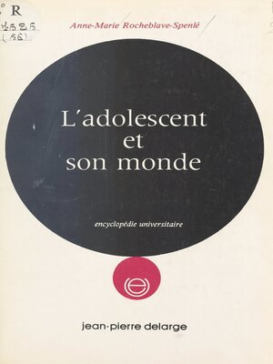 cover image of L'adolescent et son monde